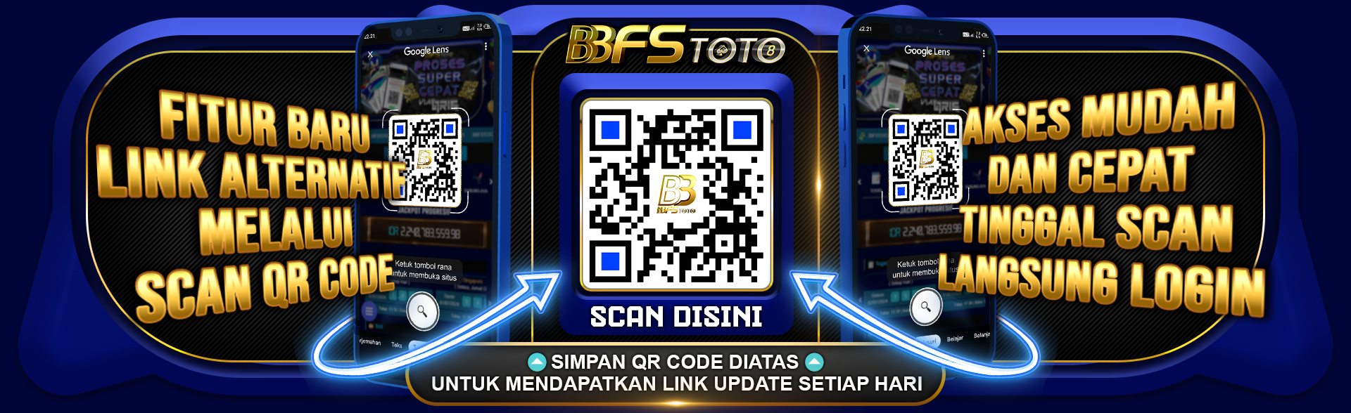 ALTERNATIF BBFSTOTO HANYA DENGAN BARCODE